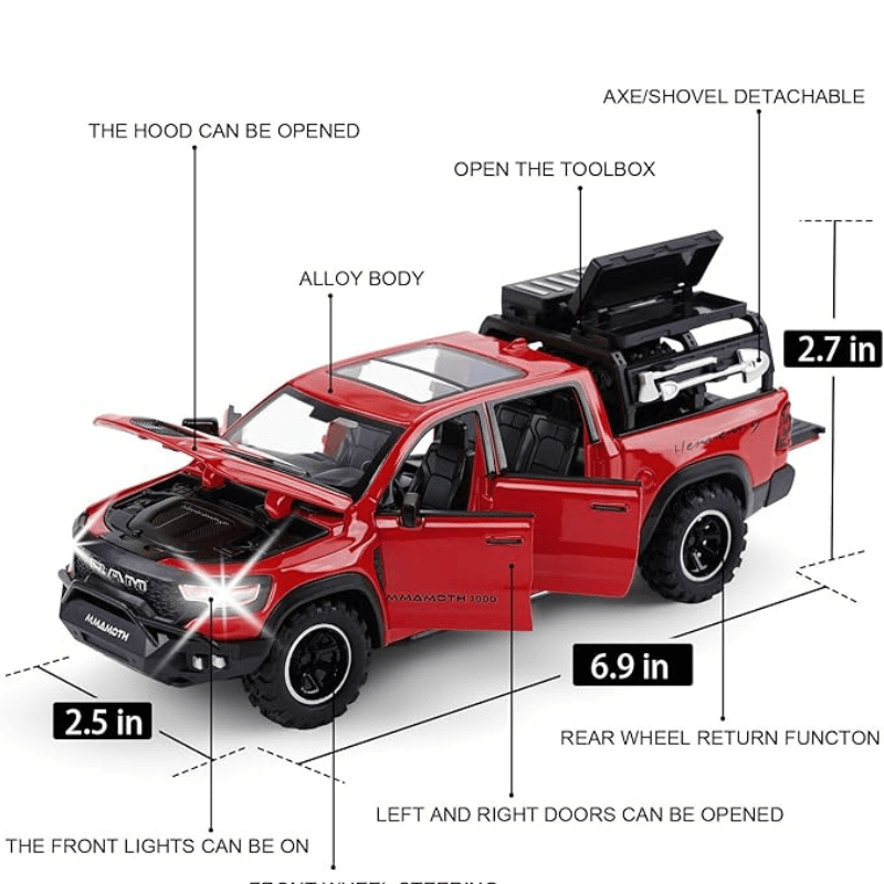 Dodge RAM Die-Cast DIY Model™️