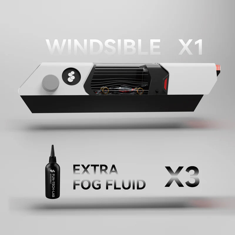 Desktop Wind Tunnel™️ - With Diecast Car Model