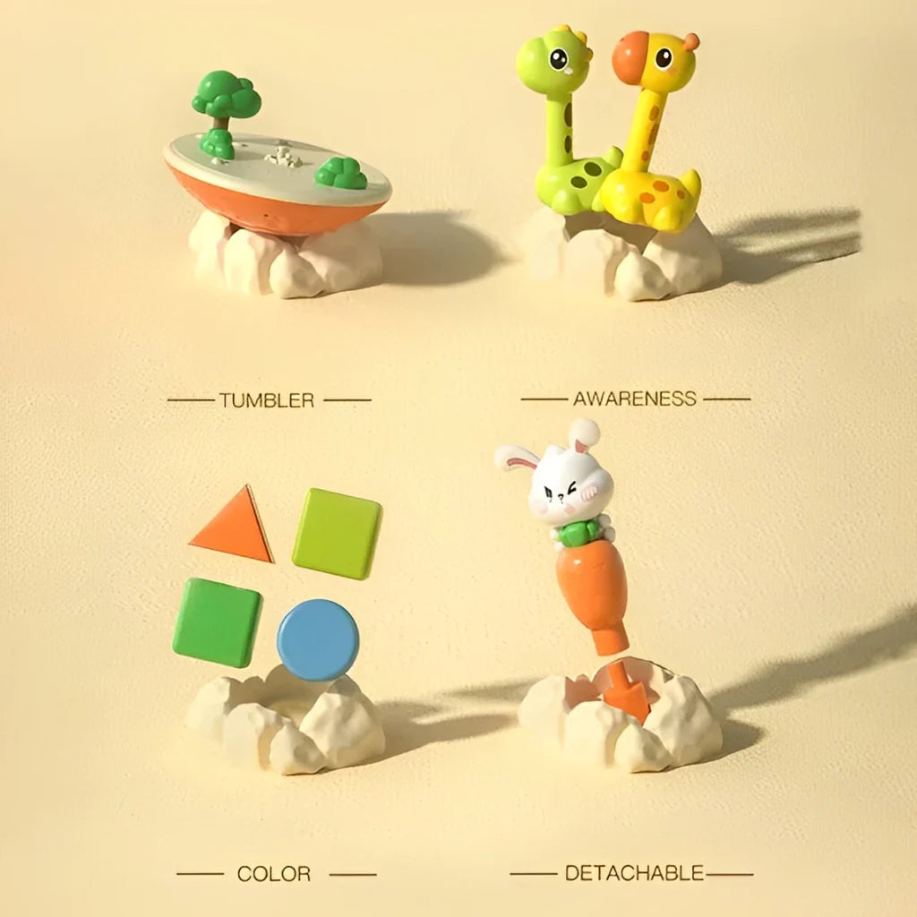 Interactive Rabbit Shaking Ring Game