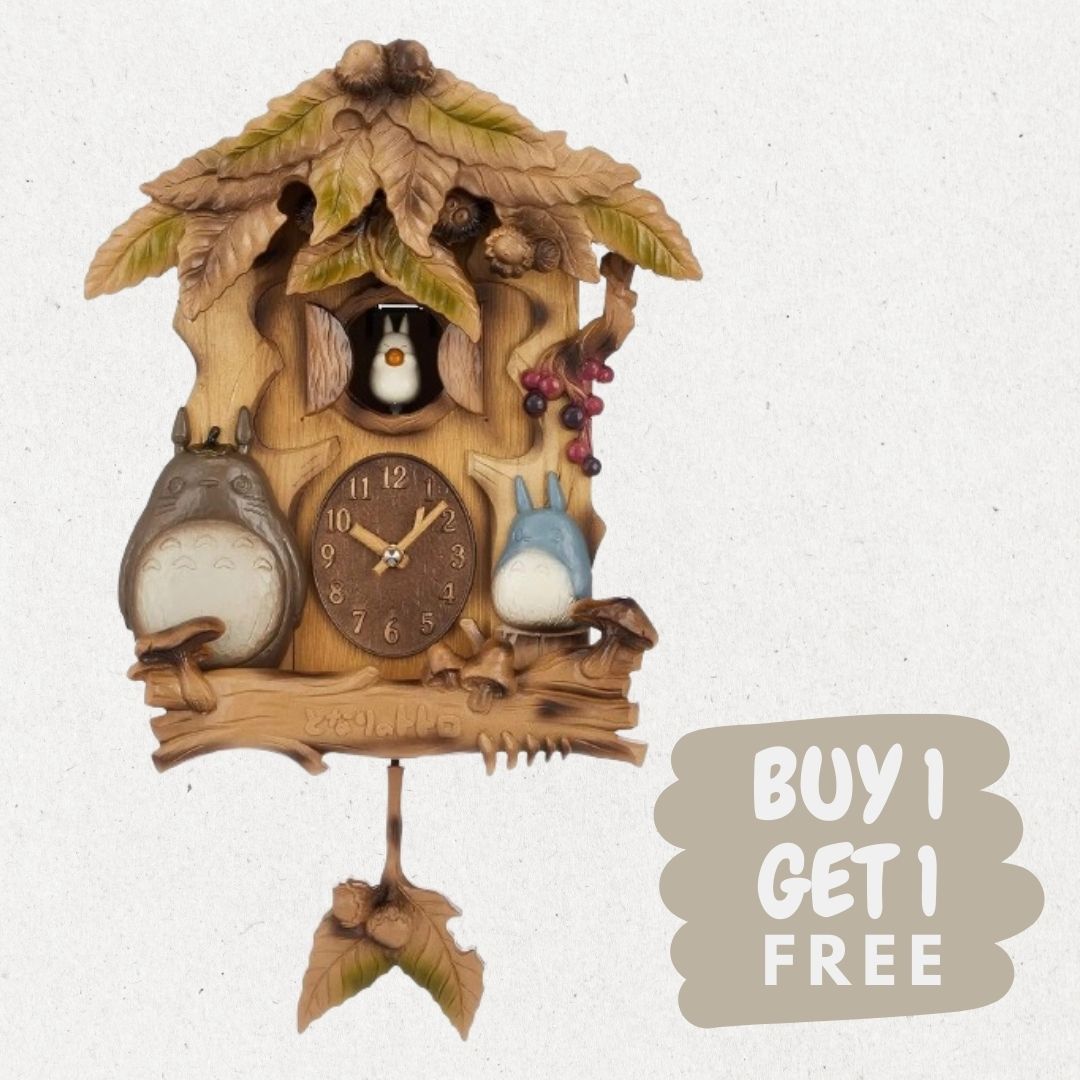 Totoro Wall Clock Karakuri Clock Music Box™️
