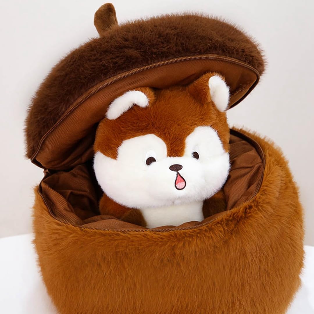 Pine Cone Squirrel Plush Toy™️