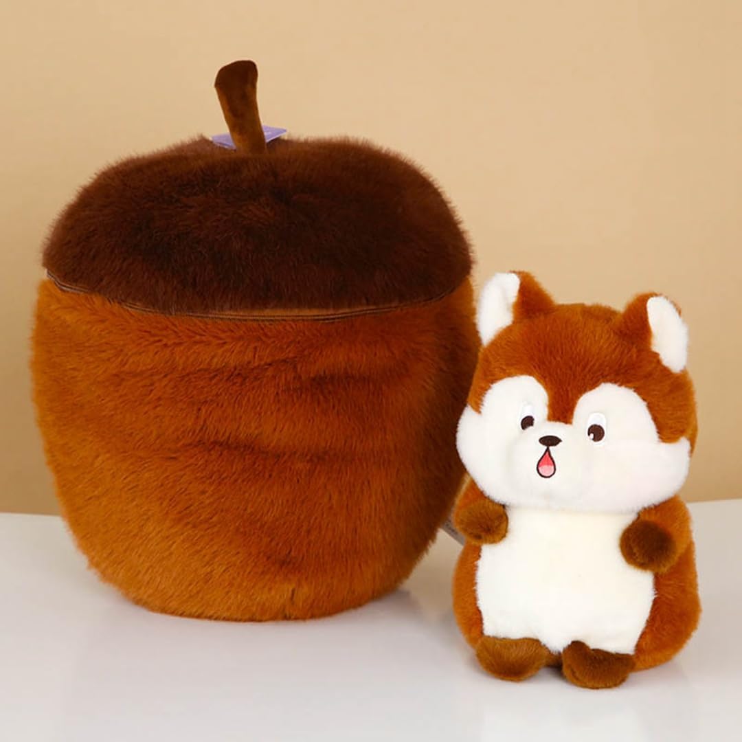 Pine Cone Squirrel Plush Toy™️