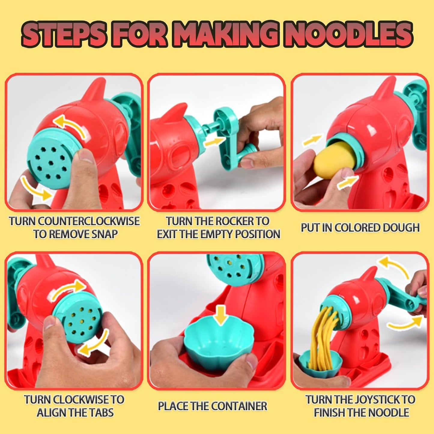 51 Pcs Play Color Dough DIY Kit™️