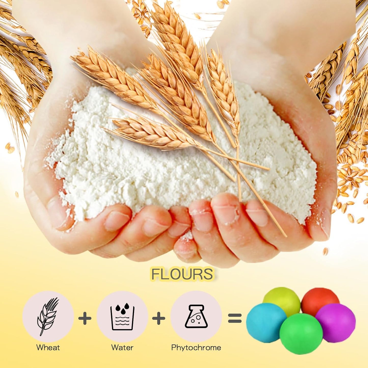 51 Pcs Play Color Dough DIY Kit™️