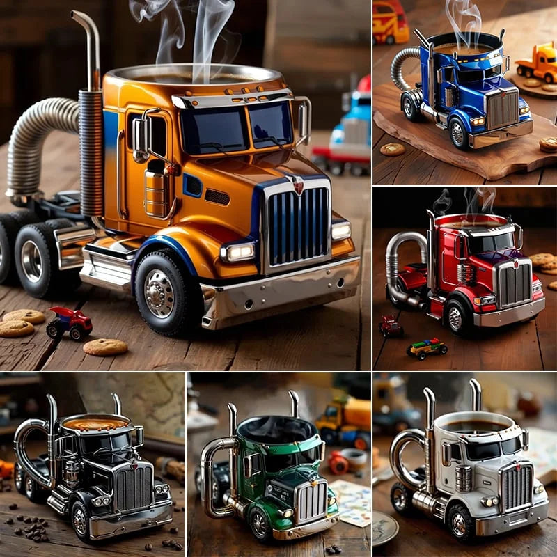 Truck Coffee Mug: Perfect Gift for Truck Lovers ☕
