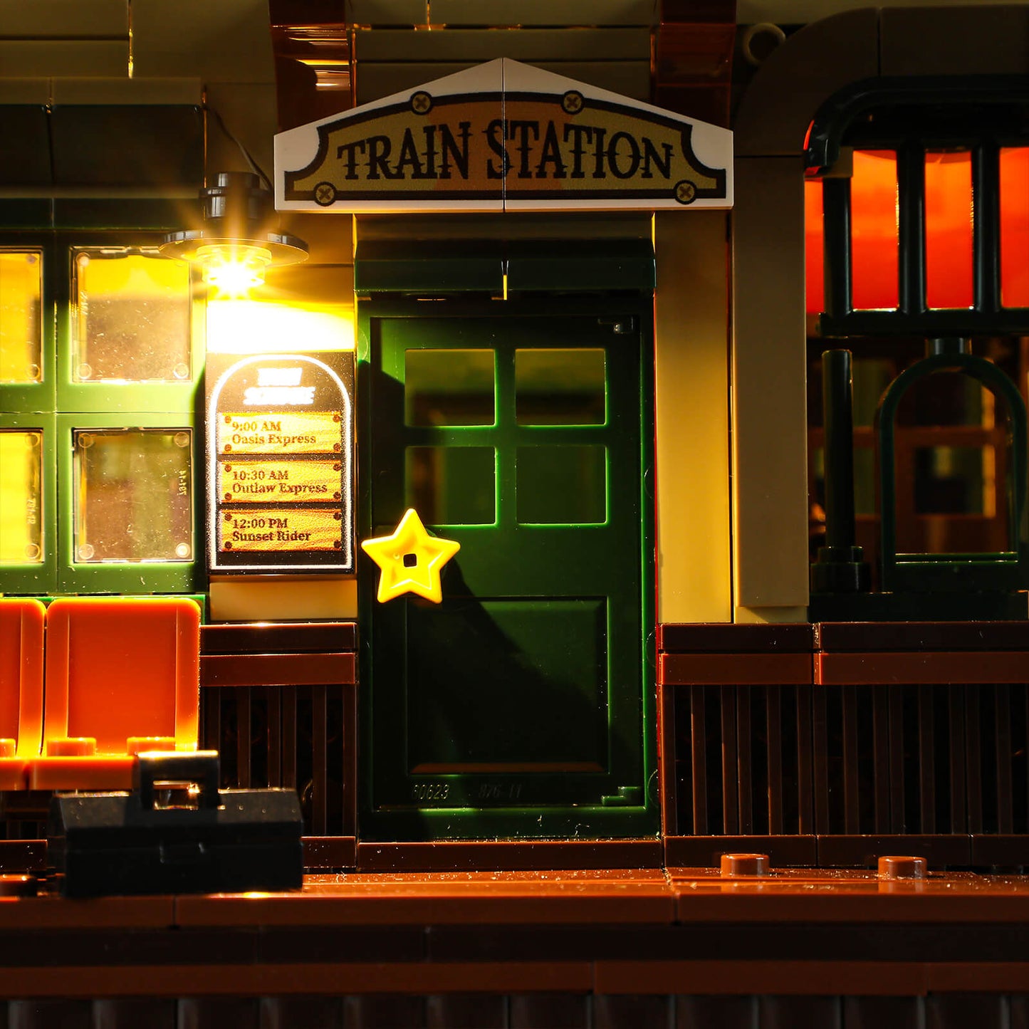 West Train Station Block Set™ (Full Set)