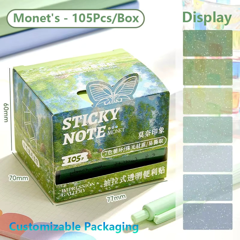 Premium Transparent Sticky Notes™️