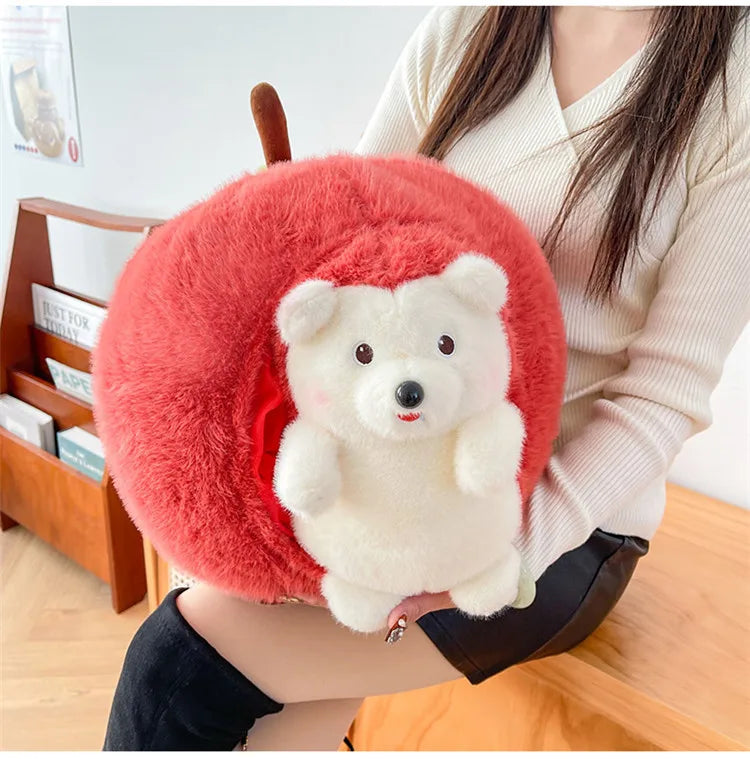 Hedgehog Apple Pillow Plushie™️
