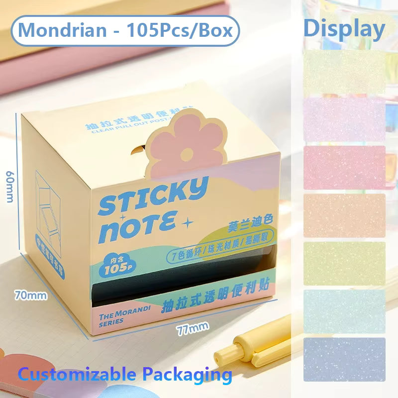 Premium Transparent Sticky Notes™️