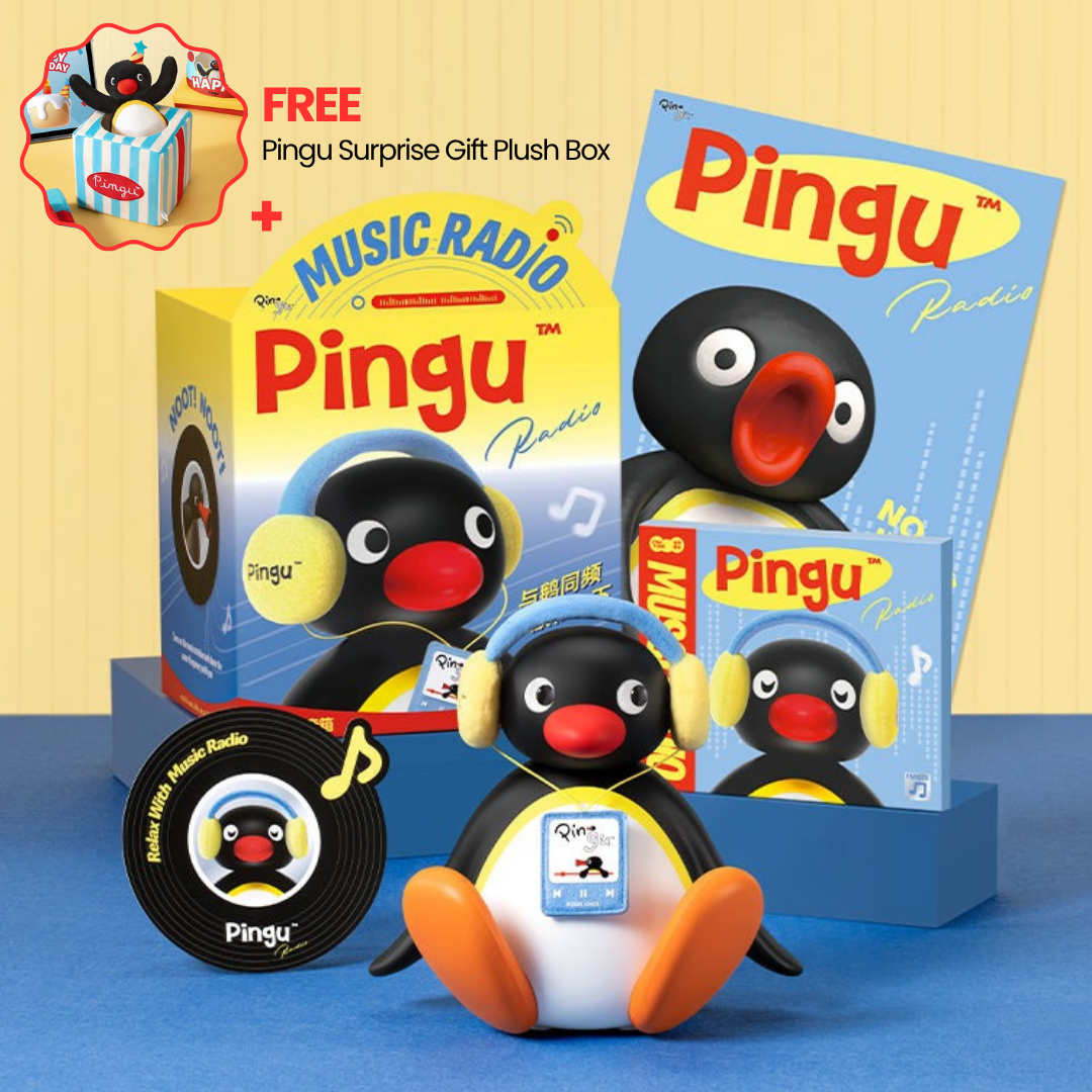 Pingu®︎ Shake-Head Bluetooth Speaker