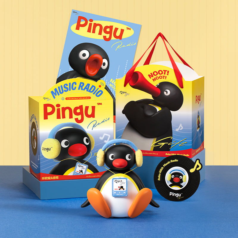 Pingu®︎ Shake-Head Bluetooth Speaker