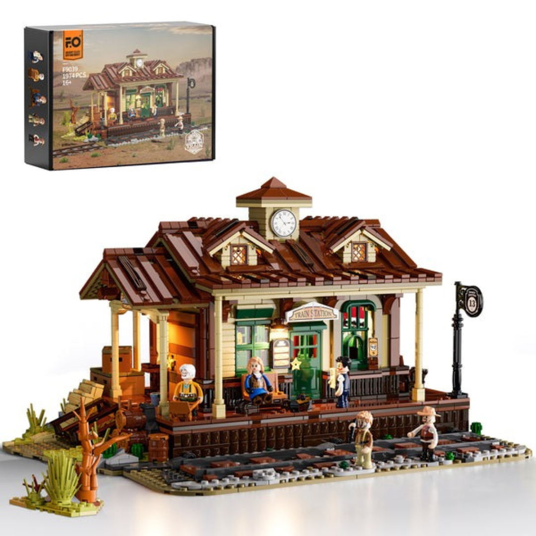 West Train Station Block Set™ (Full Set)