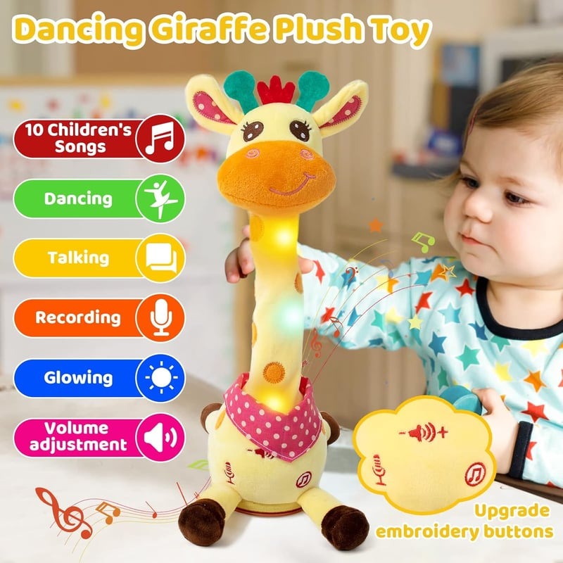 MelodyGiraffe™ DJ – Dancing Giraffe Toy