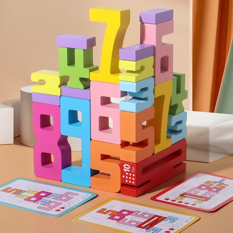EduStack™– Wooden Number Blocks