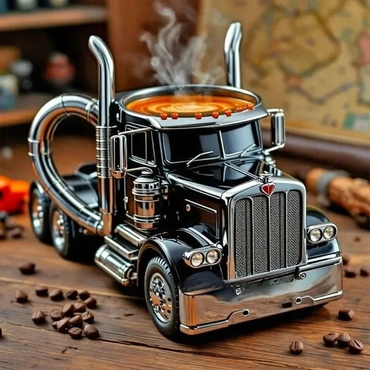 Truck Coffee Mug: Perfect Gift for Truck Lovers ☕