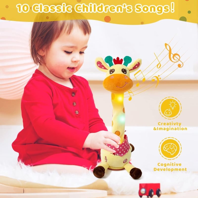 MelodyGiraffe™ DJ – Dancing Giraffe Toy