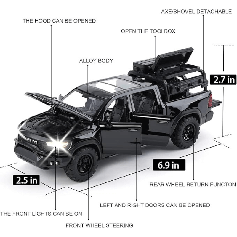 Dodge RAM Die-Cast DIY Model™️