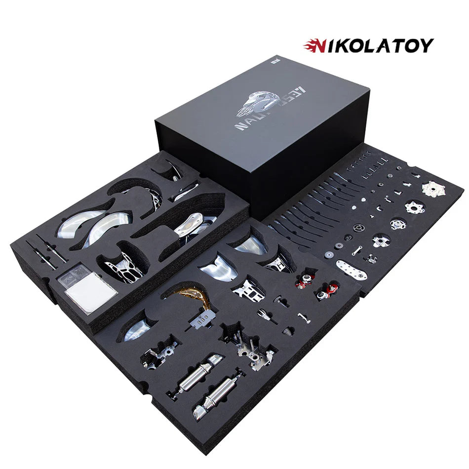 Metal Nautilus 3D Model DIY Kit™️