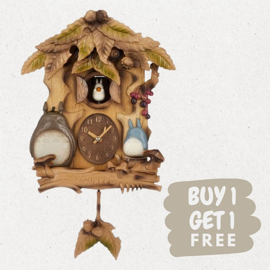 Totoro Wall Clock Karakuri Clock Music Box™️