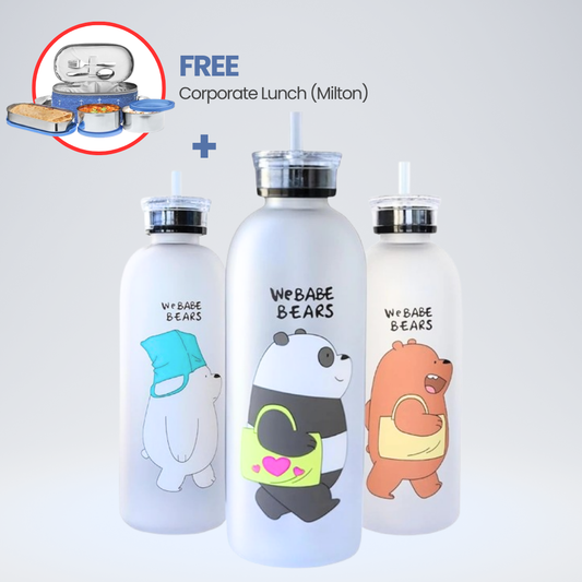 Cutest Bear Waterbottle Set™