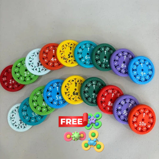 Easy Learn Math Fidget Spinner Set™